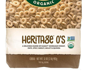 Natures Path: Heritage O's Cereal Organic, 32 Oz - RubertOrganics