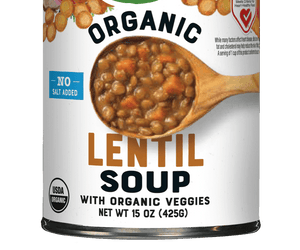 Health Valley: No Salt Organic Lentil Soup, 15 Oz - RubertOrganics