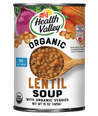 Health Valley: No Salt Organic Lentil Soup, 15 Oz - RubertOrganics