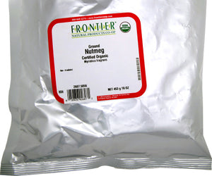 Frontier Herb: Organic Nutmeg Ground, 16 Oz