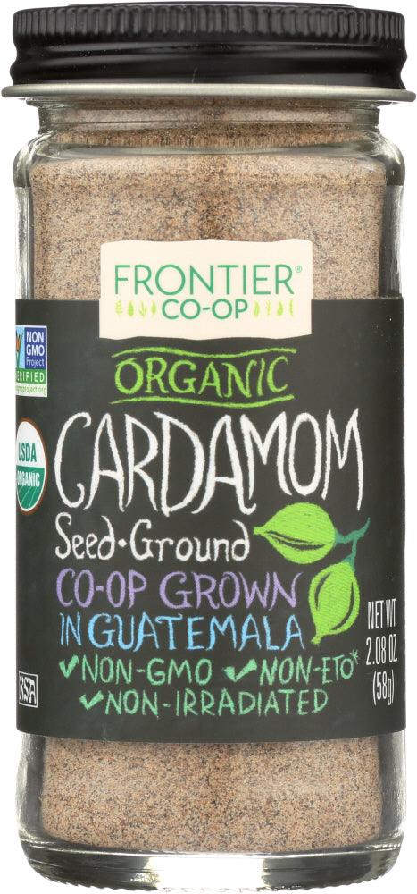 Frontier Herb: Organic Cardamom Seed Ground Bottle, 2.08 Oz - RubertOrganics