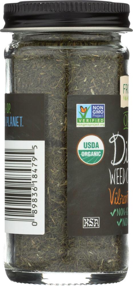 Frontier Herb: Organic Dill Weed Chopped Bottle, 0.71 Oz - RubertOrganics