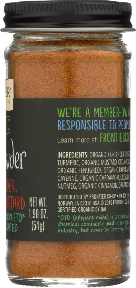 Frontier Herb: Curry Powder Seasoning Bottle, 1.9 Oz - RubertOrganics