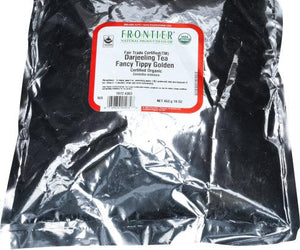 Frontier Herb: Tea Organic Darjeeling Tea Fancy Tippy, 16 Oz - RubertOrganics
