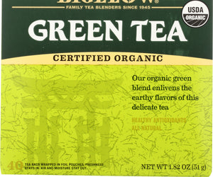 Bigelow: Green Tea Organic 40 Bags, 1.82 Oz