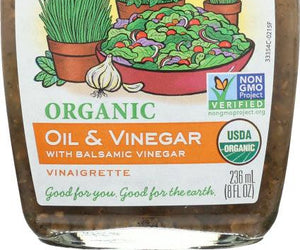 Annies Homegrown: Organic Oil And Vinegar Vinaigrette Dressing, 8 Oz - RubertOrganics