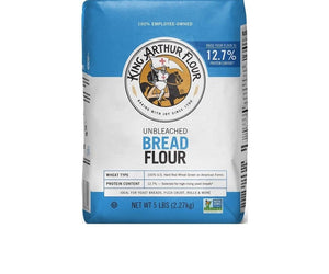 King Arthur: Unbleached Bread Flour, 5 Lb - RubertOrganics
