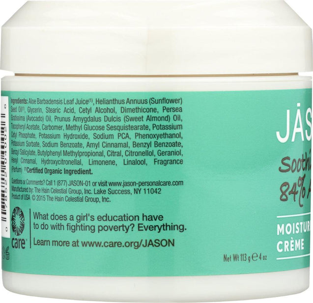 Jason: Creme Aloe 84% Vitamin E, 4 Oz - RubertOrganics