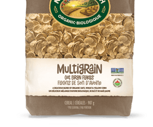 Natures Path: Multigrain Oat Bran Flakes Cereal, 32 Oz - RubertOrganics