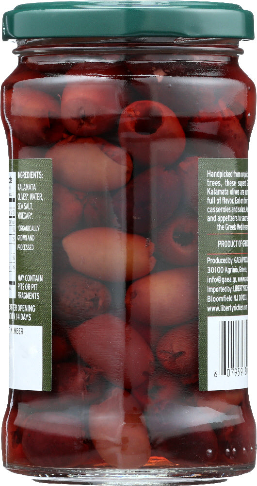 Gaea North America: Organic Pitted Kalamata Olives, 5.6 Oz