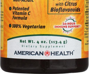 American Health: Ester C Powder Vegetarian Citrus Bioflavonoids, 4 Oz - RubertOrganics