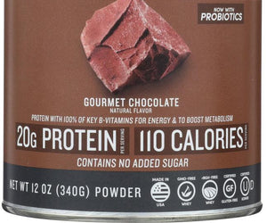Designer Protein Whey: Gourmet Chocolate Protein Powder, 12 Oz - RubertOrganics