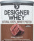 Designer Protein Whey: Gourmet Chocolate Protein Powder, 12 Oz - RubertOrganics