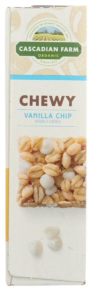 Cascadian Farm Organic: Chewy Vanilla Chip Granola Bar, 7.4 Oz - RubertOrganics