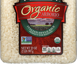 Riceselect: Organic Arborio Rice, 32 Oz