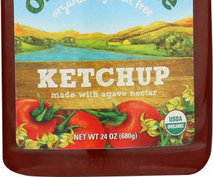 Organicville: Ketchup No Added Sugar, 24 Oz - RubertOrganics