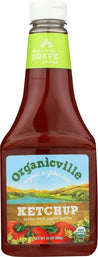 Organicville: Ketchup No Added Sugar, 24 Oz - RubertOrganics