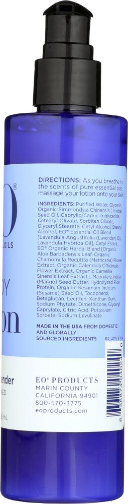 Eo: Body Lotion French Lavender, 8 Oz - RubertOrganics