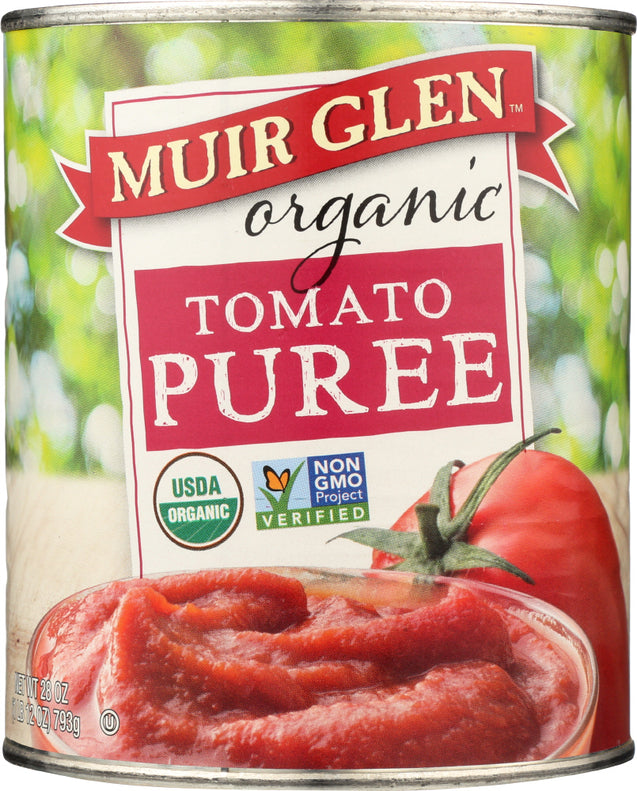 Muir Glen: Organic Tomato Puree, 28 Oz