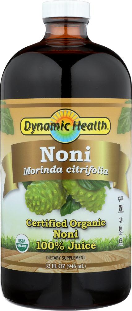 Dynamic Health: Juice Tahitian Noni, 32 Fo - RubertOrganics