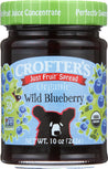 Crofters: Organic Blueberry Fruit Spread, 10 Oz