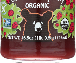 Crofters: Conserve Seedless Raspberry Organic, 16.5 Oz