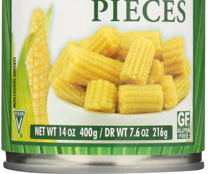 Native Forest: Organic Cut Baby Corn, 14 Oz