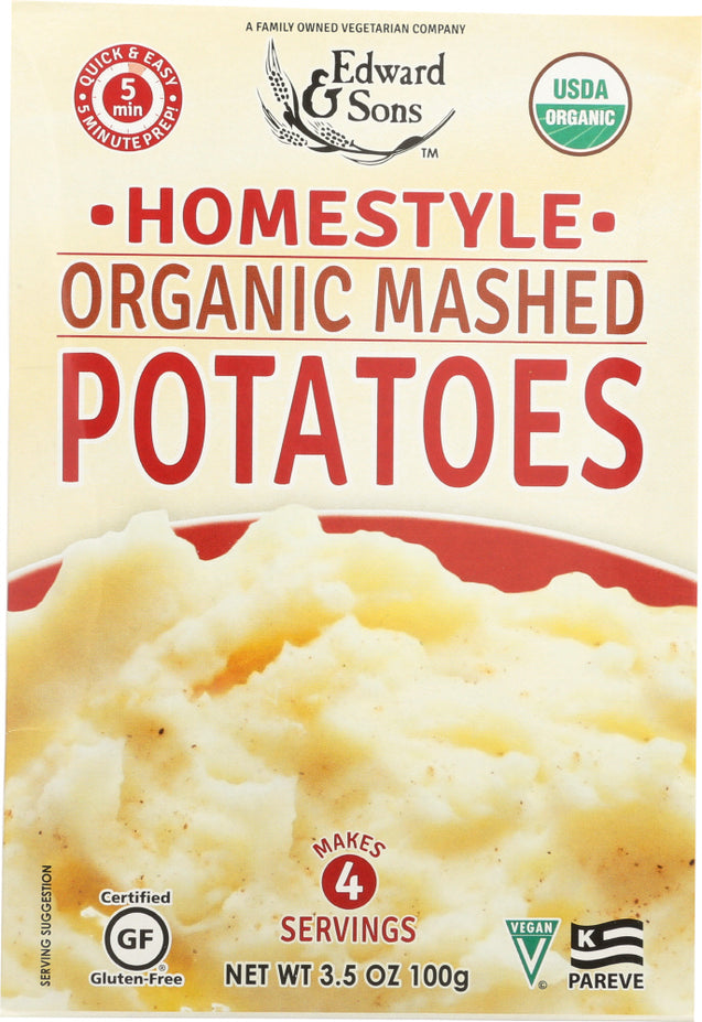 Edward & Sons: Mix Mashed Potato Home Style Organic, 3.5 Oz