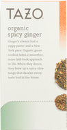 Tazo: Tea Ginger Spicy Organic, 1.3 Oz