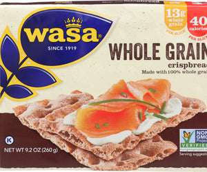 Wasa: Whole Grain Crispbread, 9.2 Oz