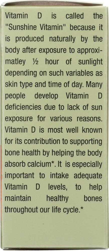 Natures Answer: Vitamin D-3 Drops 4000 Iu, 0.5 Fo - RubertOrganics