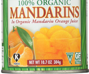 Native Forest: Organic Mandarin Oranges, 10.75 Oz