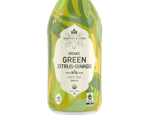 Harney & Sons: Organic Green Tea Citrus Ginko, 16 Oz