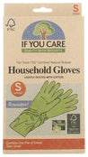 If You Care: Household Gloves Small, 1 Ea - RubertOrganics