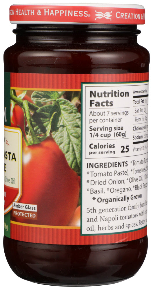 Eden Foods: Pizza Pasta Sauce Organic, 14 Oz