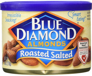 Blue Diamond: Almond Rst Salt Tins, 6 Oz - RubertOrganics