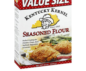 Kentucky Kernel: Flour Seasoned, 22 Oz - RubertOrganics