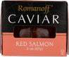 Romanoff: Caviar Red Salmon Select, 2 Oz