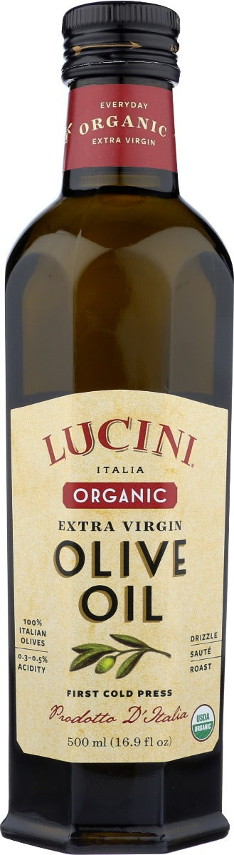 Lucini Italia: Organic Extra Virgin Olive Oil, 16.9 Oz