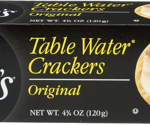 Carrs: Table Water Original Crackers, 4.25 Oz - RubertOrganics