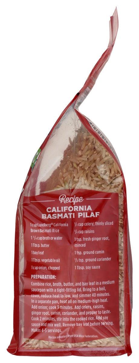 Lundberg: Rice Brwn Basmati Org Gf, 32 Oz - RubertOrganics