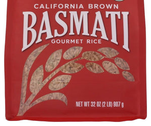 Lundberg: Rice Brwn Basmati Org Gf, 32 Oz - RubertOrganics