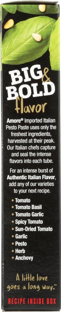 Amore: Pesto Paste, 2.8 Oz - RubertOrganics