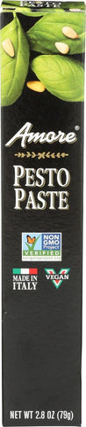 Amore: Pesto Paste, 2.8 Oz - RubertOrganics