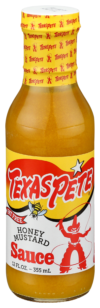 Texas Pete: Honey Mustart Sauce, 12 Oz