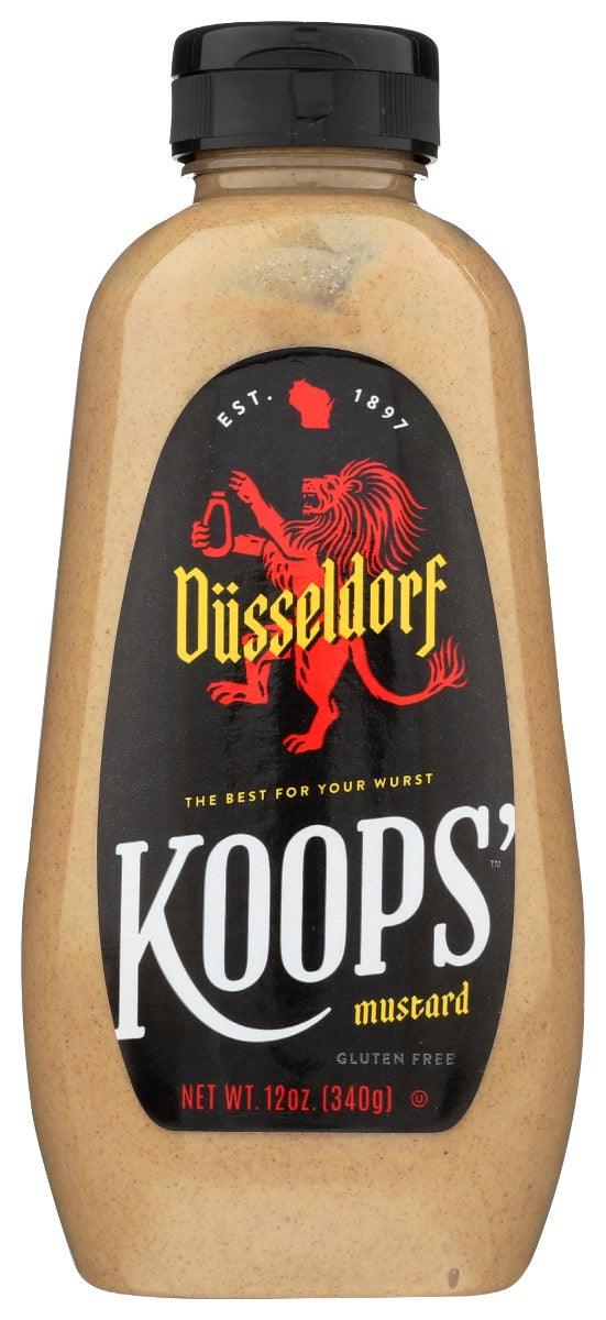 Koops: Mustard Sqz Dusseldorf, 12 Oz - RubertOrganics