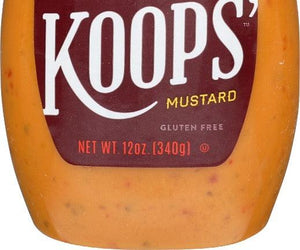 Koops: Mustard Sqz Arizona Heat, 12 Oz - RubertOrganics