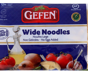 Gefen: Noodle Gf Wide Non Gbrcks, 9 Oz - RubertOrganics