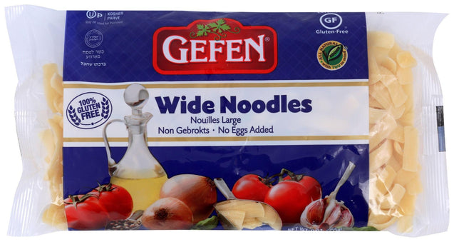 Gefen: Noodle Gf Wide Non Gbrcks, 9 Oz - RubertOrganics