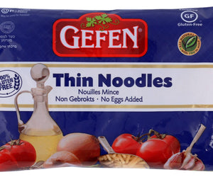 Gefen: Noodle Gf Thin Non Gbrcks, 9 Oz - RubertOrganics